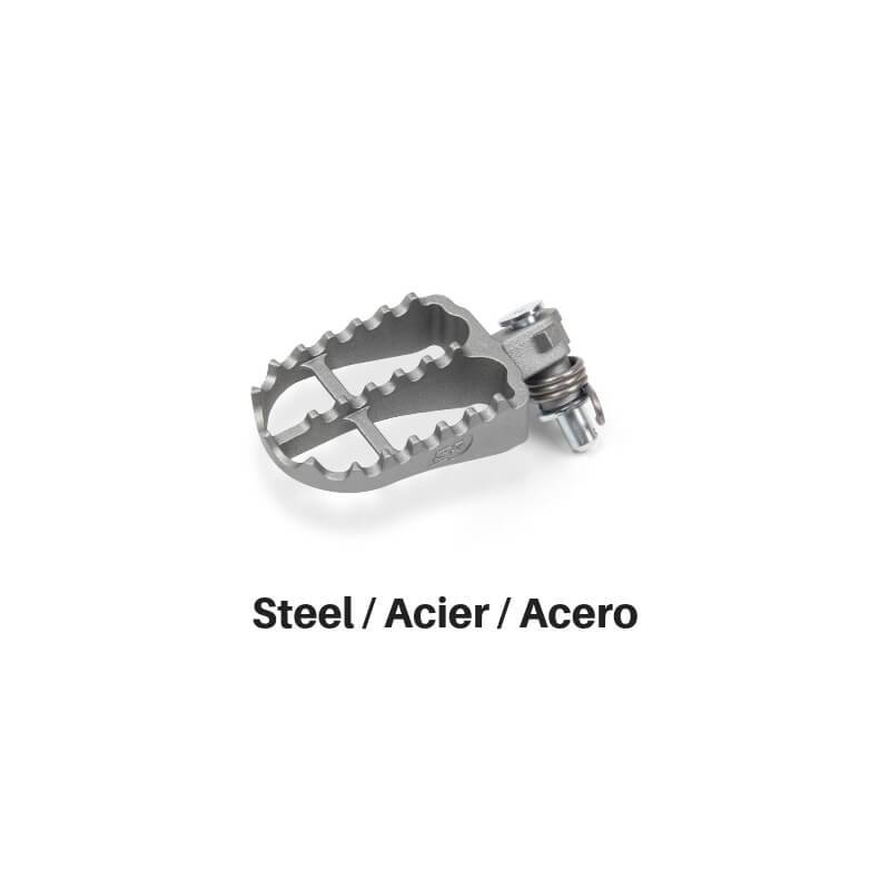Подножки STEEL MODEL (KTM / HUSKY / RIEJU / YAMAHA / GASGAS / BETA)